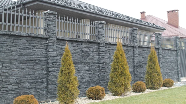 Бетонный забор Габро 2