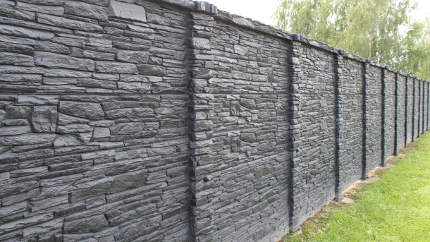 Бетонный забор Габро 5
