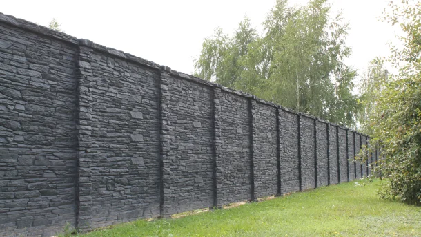 Бетонный забор Габро 1