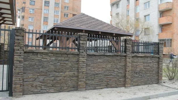 Бетонный забор Невада 9