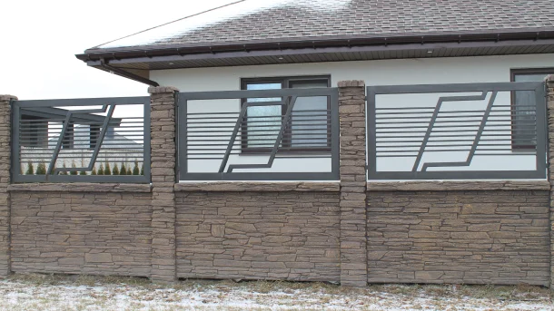 Бетонный забор Невада 3