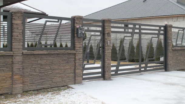 Бетонный забор Невада 4