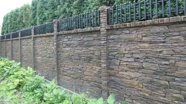 Бетонный забор Невада 1