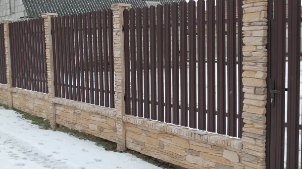 Бетонный забор Рустика 1