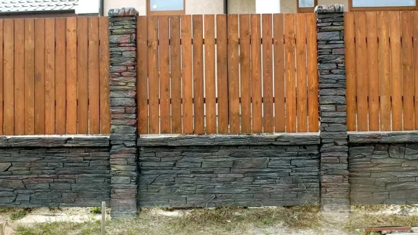 Бетонный забор Танвальд 0