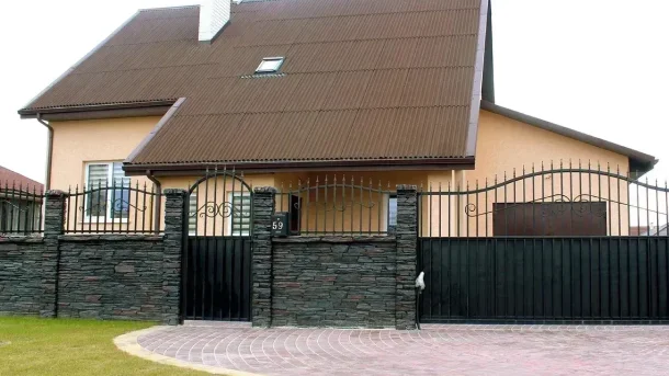 Бетонный забор Танвальд 2