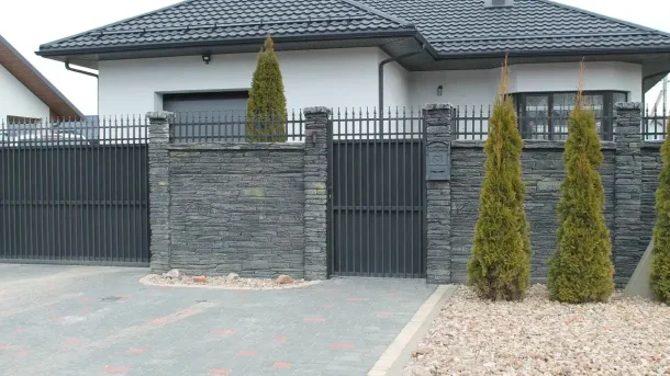 Бетонный забор Танвальд 1