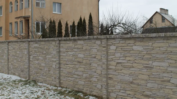 Бетонный забор Торонто 0