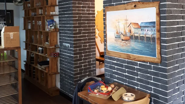 Декоративный кирпич Hand Brick Темно-серый 3