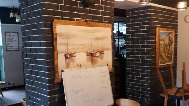 Декоративный кирпич Hand Brick Темно-серый 2