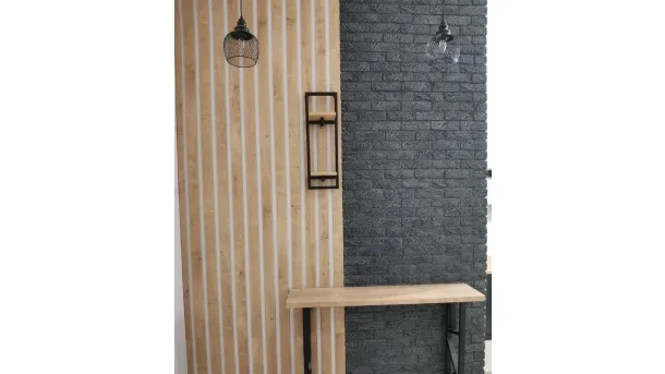 Декоративный кирпич Hand Brick Темно-серый 4