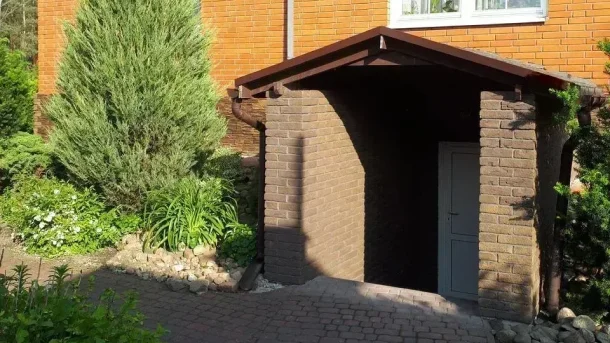 Декоративный кирпич Калифорния темная для наружной отделки 3