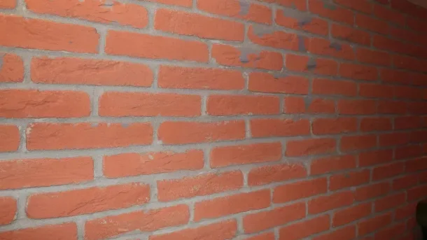 Декоративный кирпич Оранжевый 0