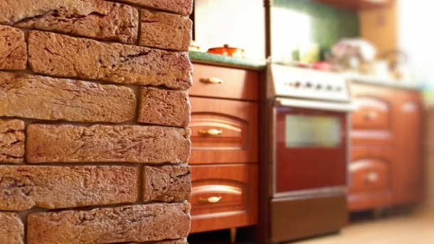 Декоративный кирпич Пруссия Желтая 2