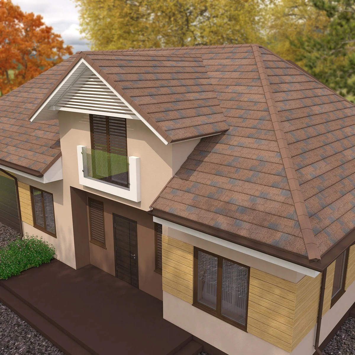 Композитная черепица MetroViksen 2