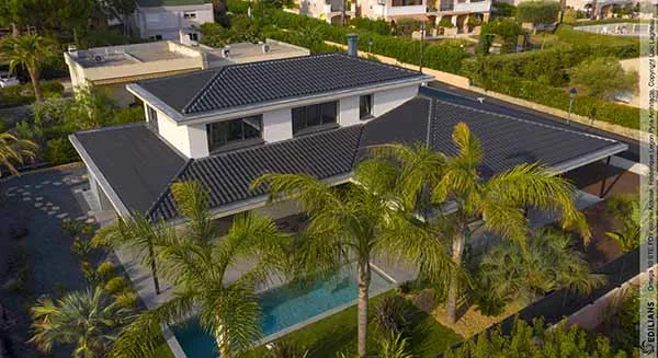 Керамическая черепица Omega 10 1