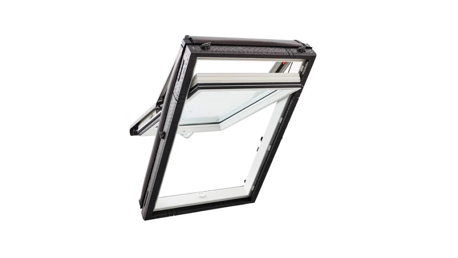 Окно с поднятой осью поворота Roto Designo R79 K с термоблоком WD 1