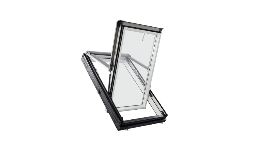 Окно с поднятой осью поворота Roto Designo R79 K с термоблоком WD 2
