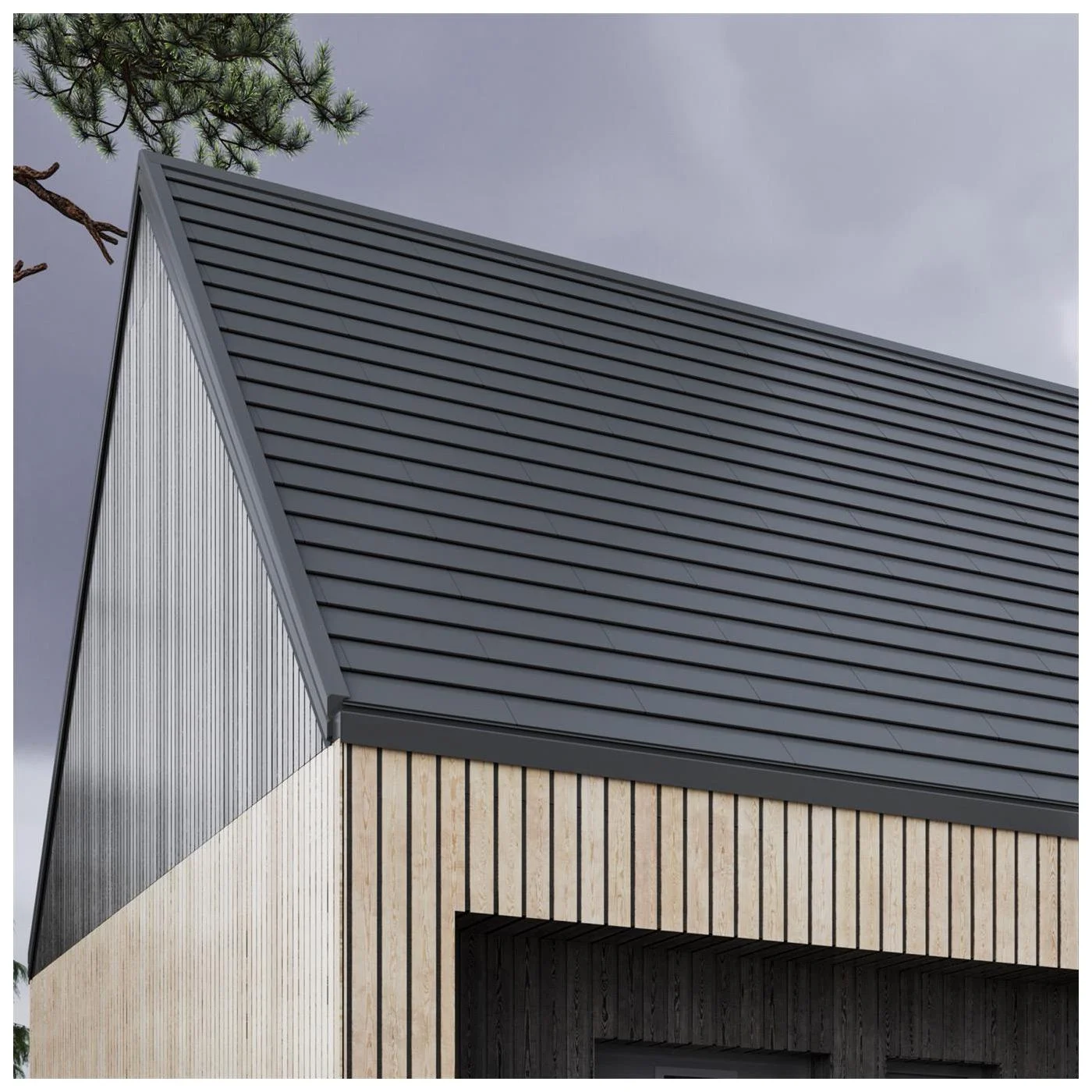 Металлочерепица Ruukki Hyygge 1